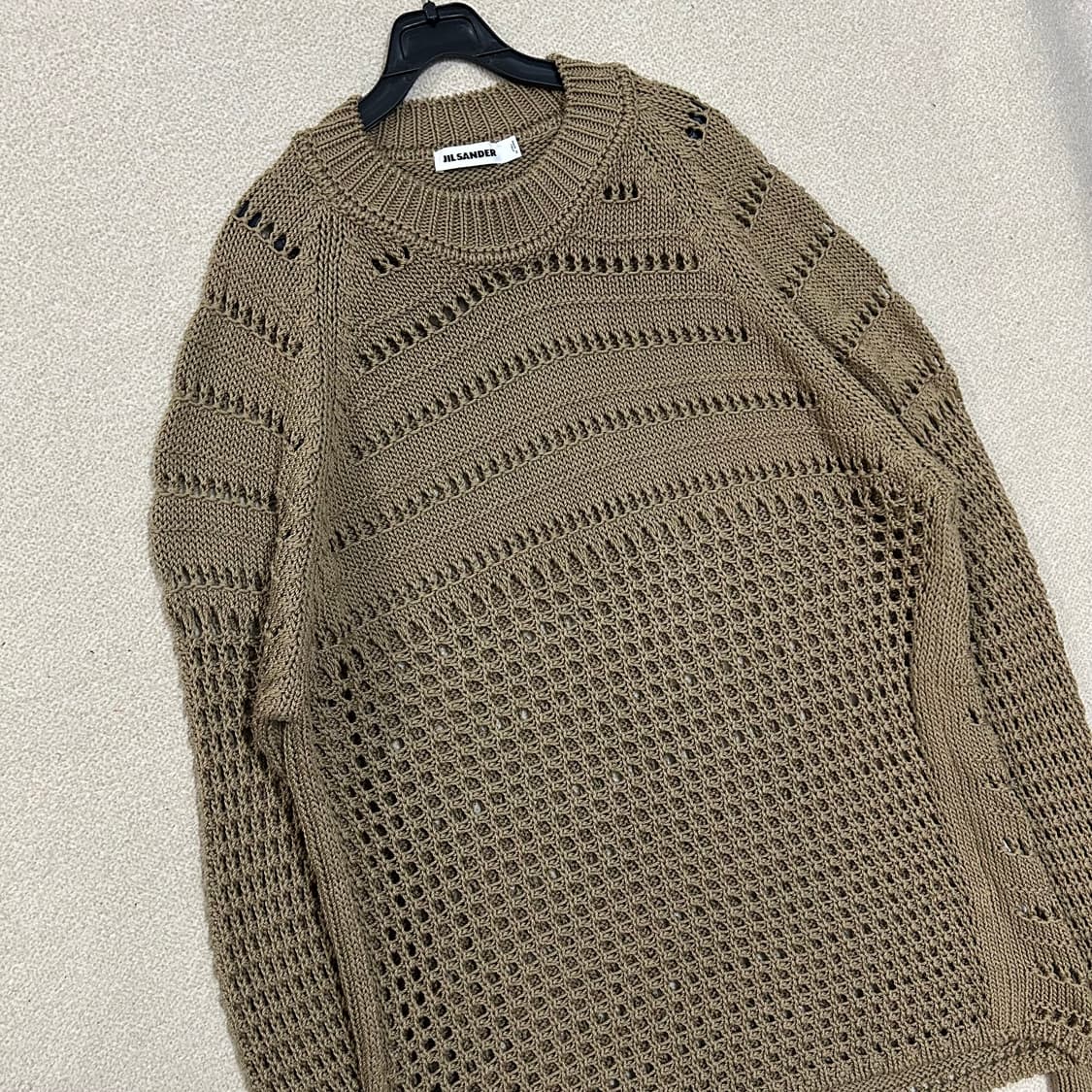 (48) 질샌더 니트 스웨터 브라운 상품이미지4