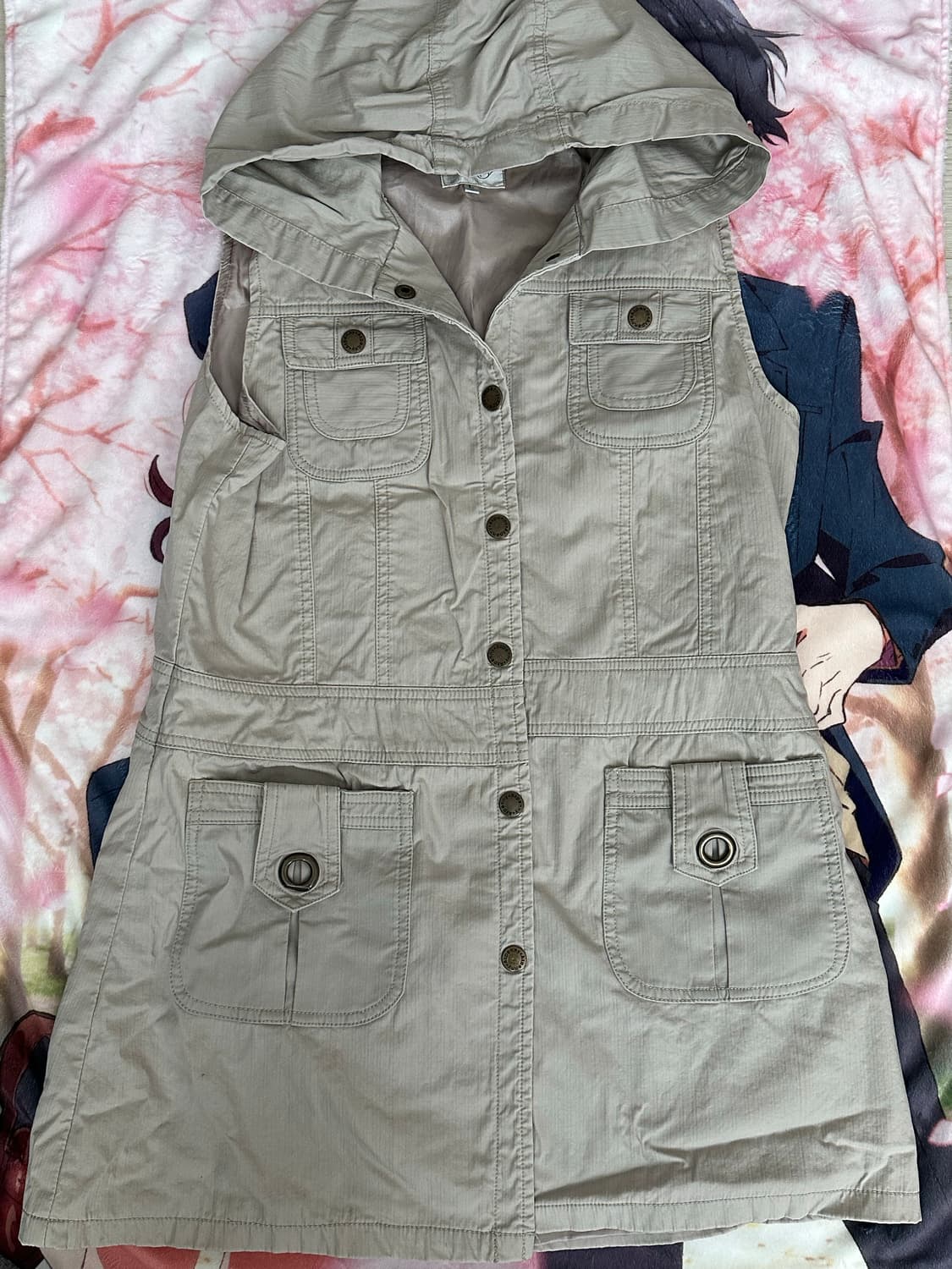 빈티지 와투케 롱 자켓 슬리브리스 상품이미지1