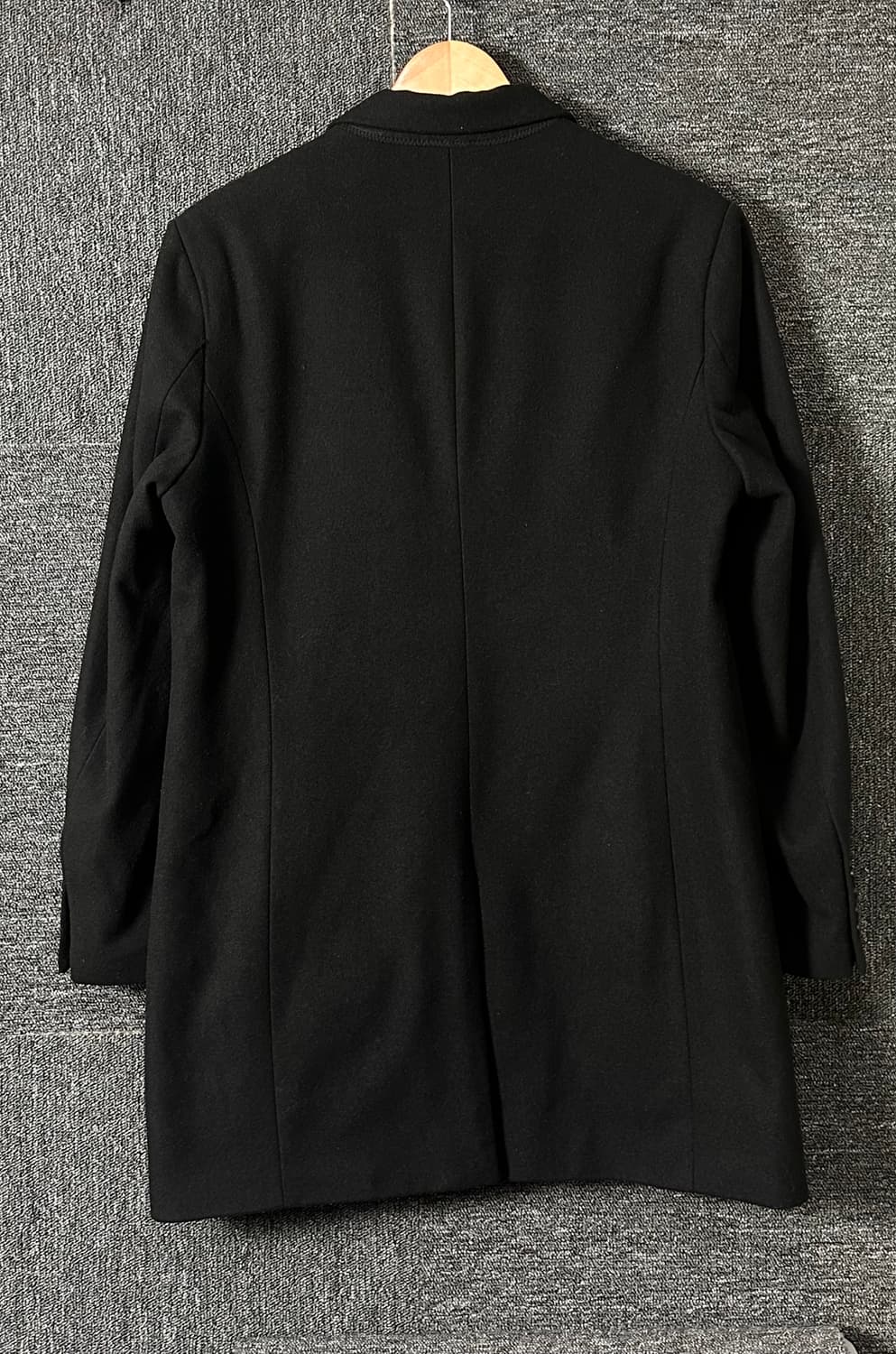 H&M 남성 블랙 코트 M 상품이미지2