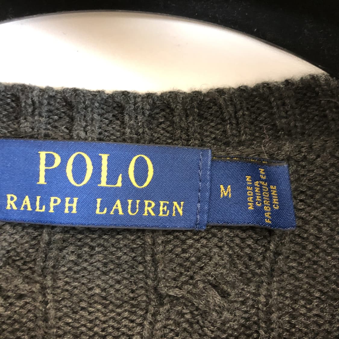 폴로 랄프로렌 실버포니 케이블니트 M 상품이미지5