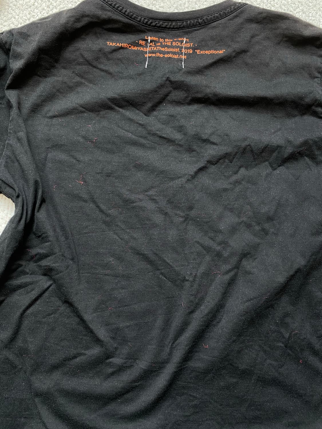 48사이즈 솔로이스트 19ss 반팔 상품이미지2