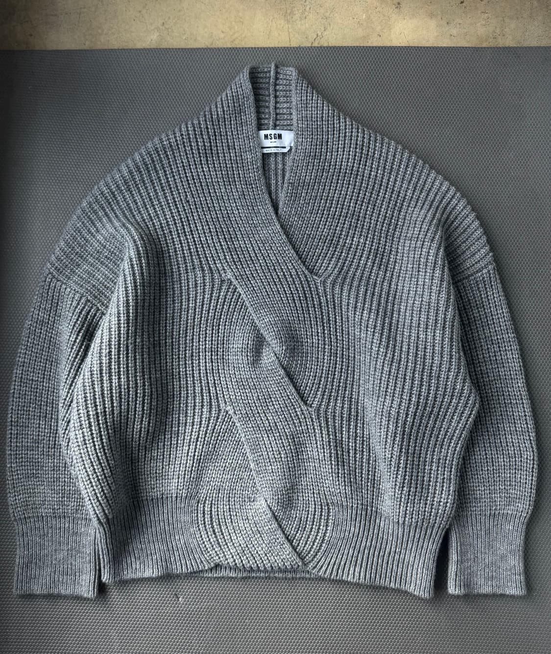 MSGM 랩 스웨터 니트  상품이미지1