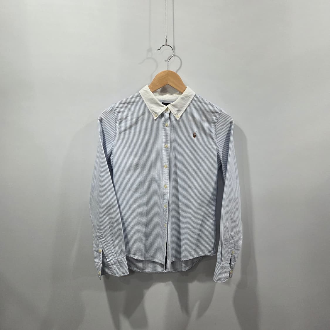 폴로랄프로렌 걸즈 버튼다운 스트라이프 옥스포드 셔츠 16 상품이미지1