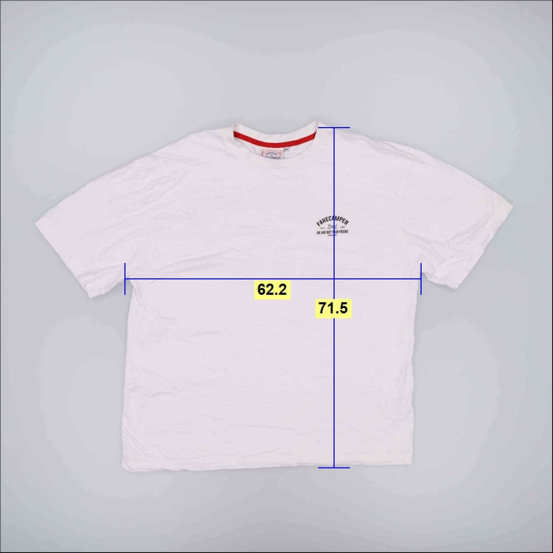 XXL 페이크캠퍼 오버핏 반팔 0615H2 상품이미지5