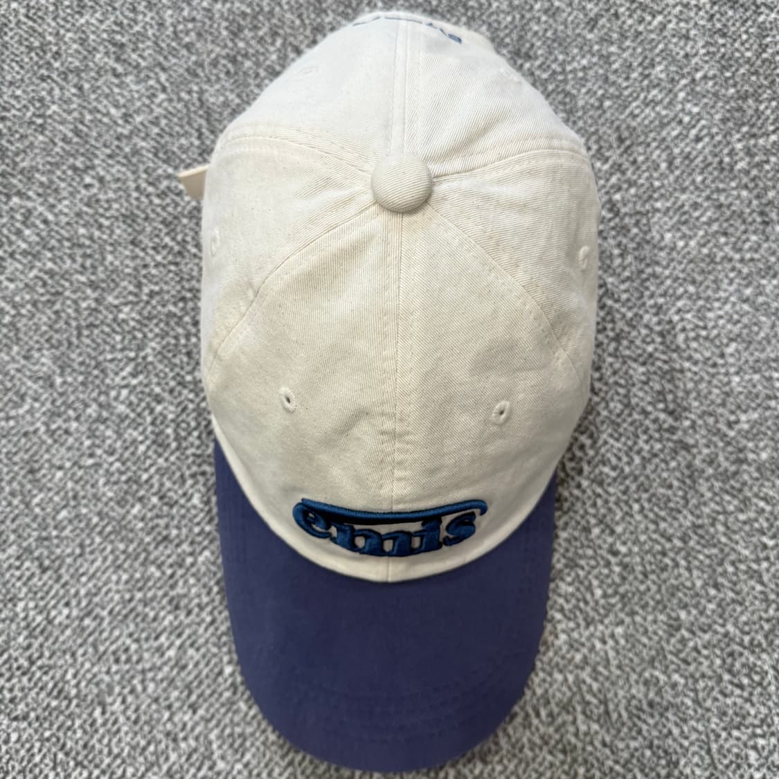 F 이미스 EMIS 뉴 로고 투톤 볼캡 모자 상품이미지3