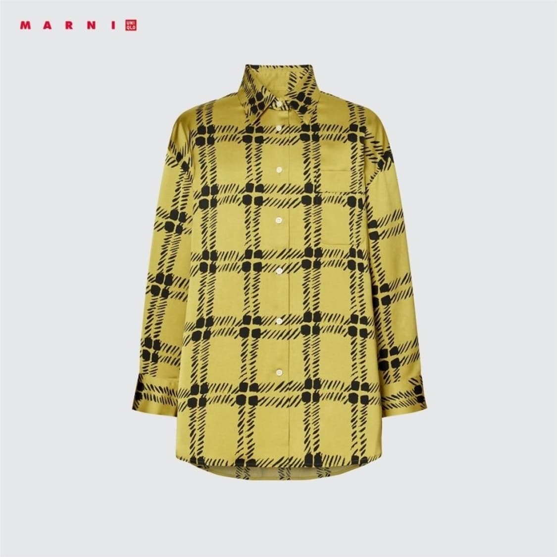 마르니X유니클로 셔츠 XL 상품이미지2