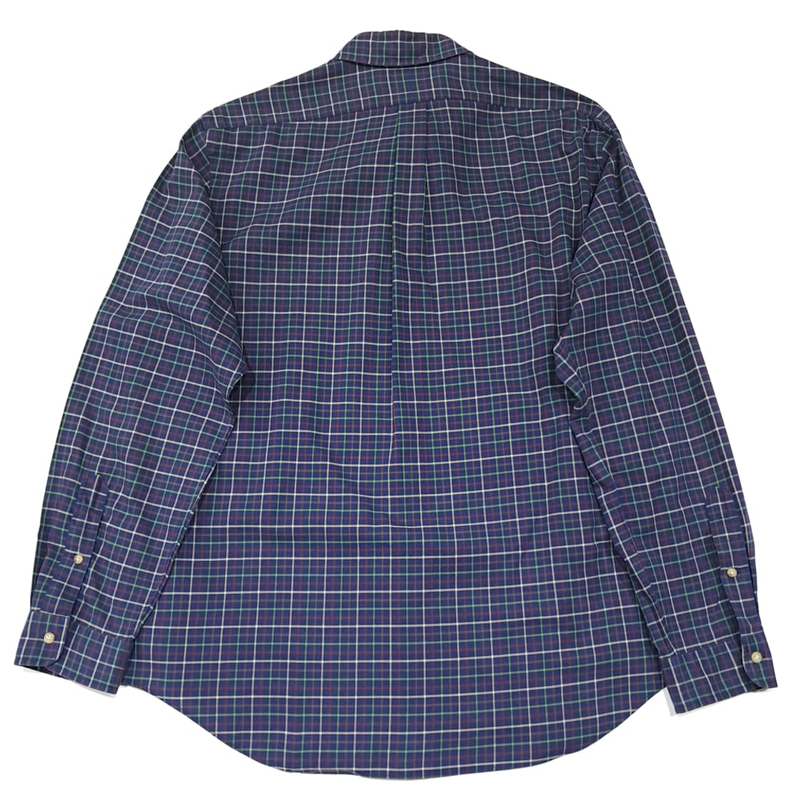 CL727 2XL 폴로 타탄체크 버튼다운 클래식 네이비 셔츠 남방 상품이미지6