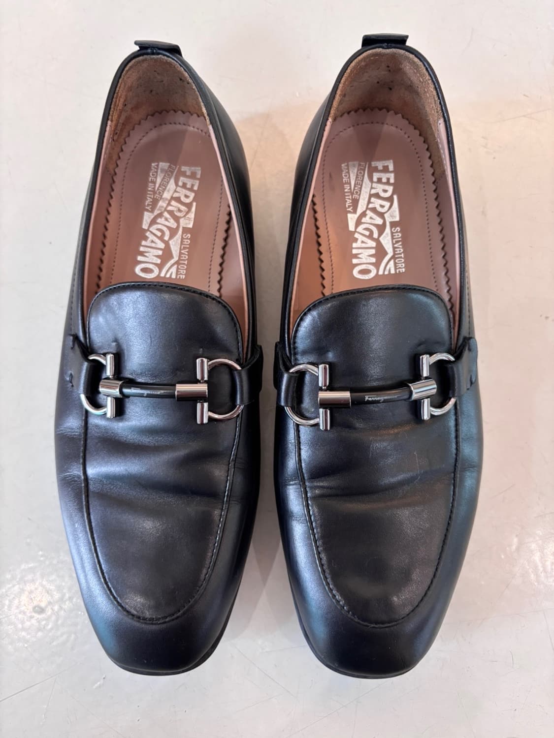 Vintage Ferragamo Leather Loafer 상품이미지5