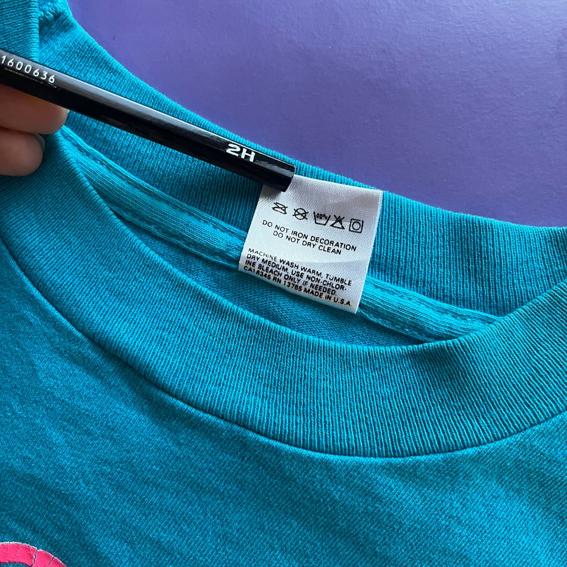 90’s Made in USA vintage T-shirts BLU 상품이미지5