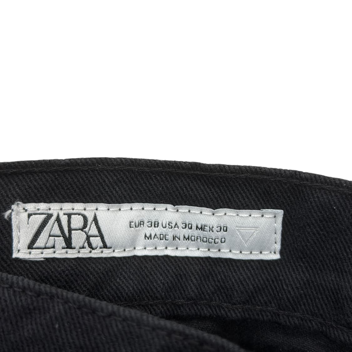 ZARA 자라 유틸리티 포켓 팬츠 바지 블랙 38 상품이미지4