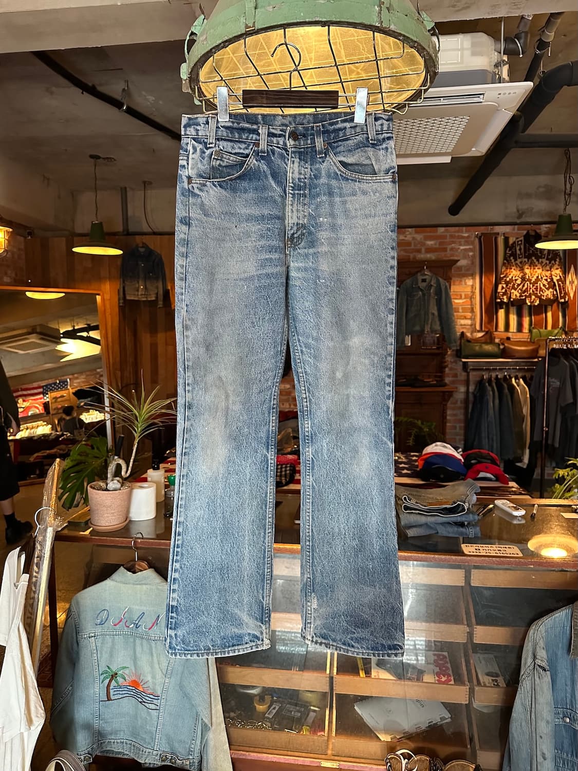 80s USA Levis 517 Boot Cut Denim Pants 상품이미지1