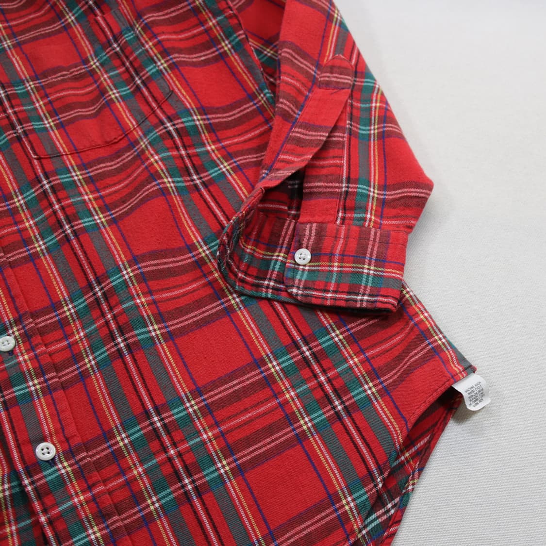 STADIUM 체크 셔츠 (남성용 95) 상품이미지5