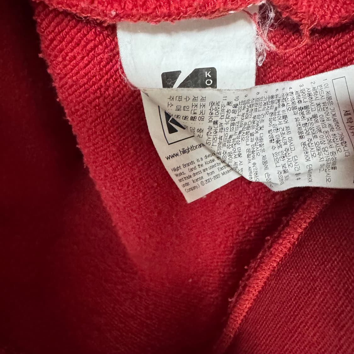 코닥 로고 맨투맨  상품이미지4