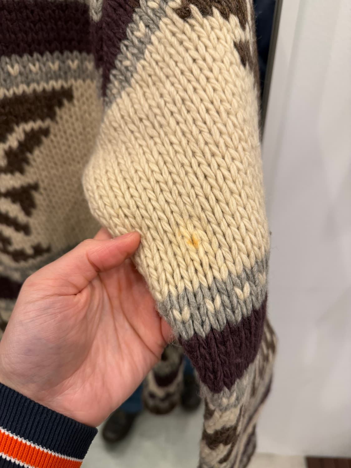 Vtg 빈티지 썬더버드 코위찬 니트 집업 상품이미지5