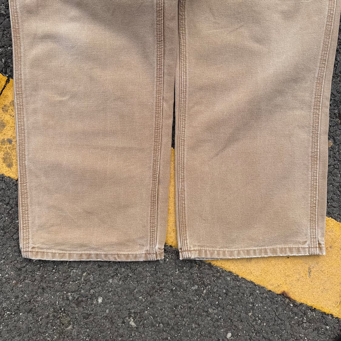 OG 빈티지 칼하트 B11 BRN 싱글니 카펜터 팬츠 상품이미지4