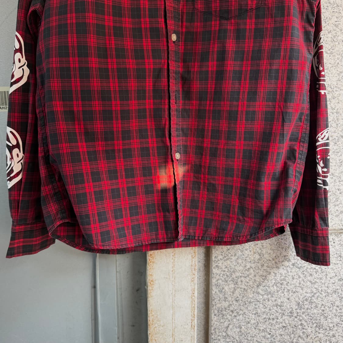 빌리어네어 보이즈 클럽 BBC 로고 체크 셔츠 상품이미지5