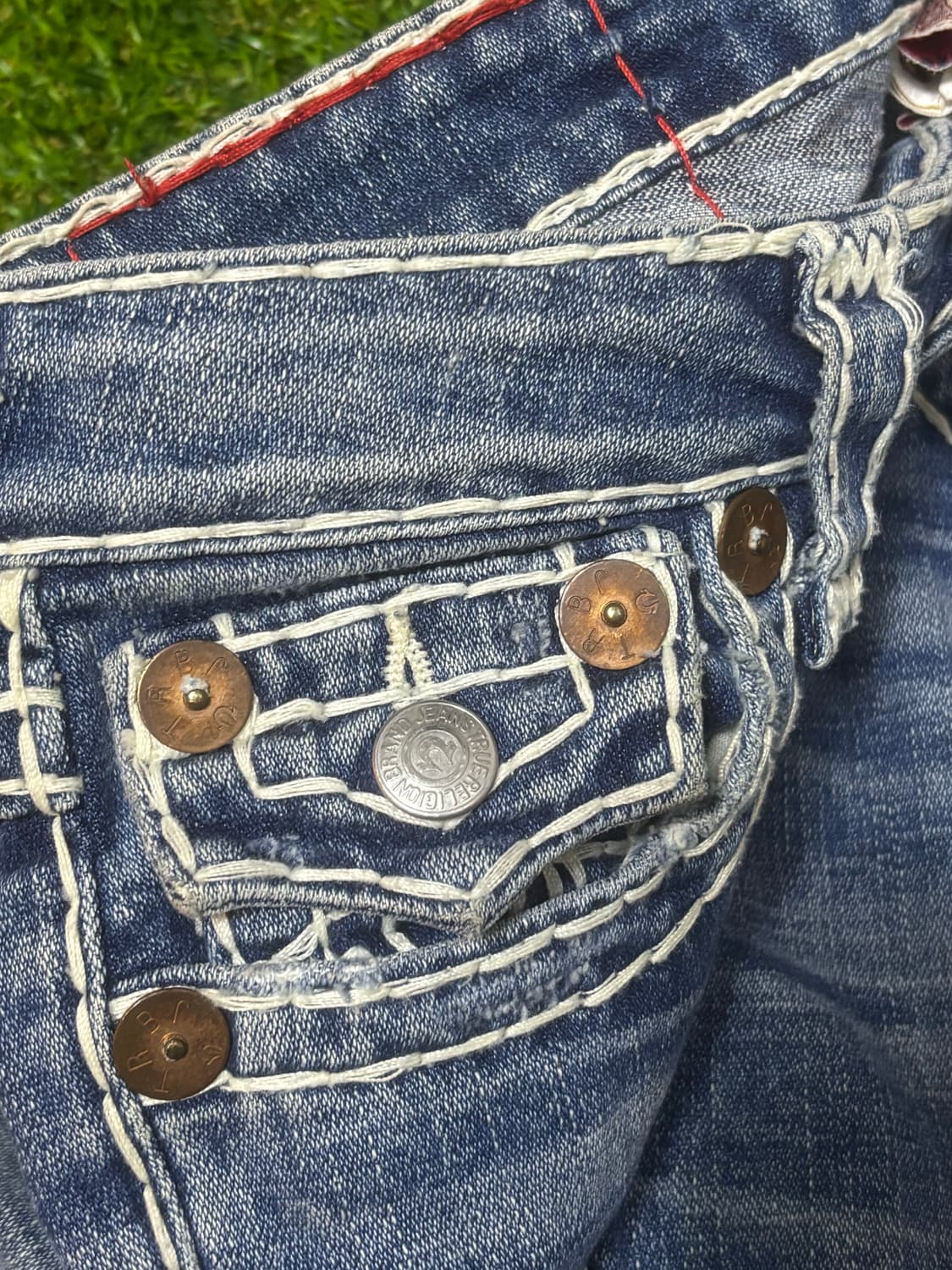 트루릴리전 조이(Joey) 부츠컷 데님 팬츠 상품이미지6