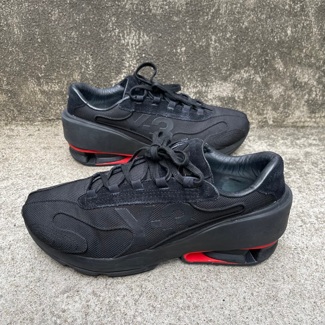 [265] Adidas Y3 Sukui 2 black/red 스니커즈 상품이미지1