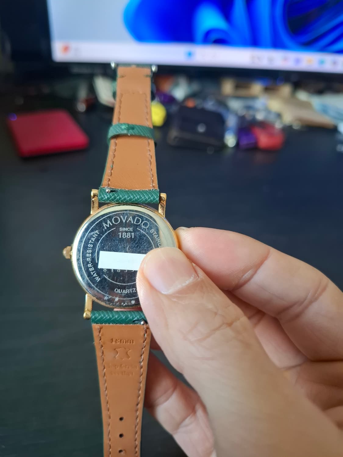 Movado 모바도 뮤지엄 금장 시계 상품이미지3