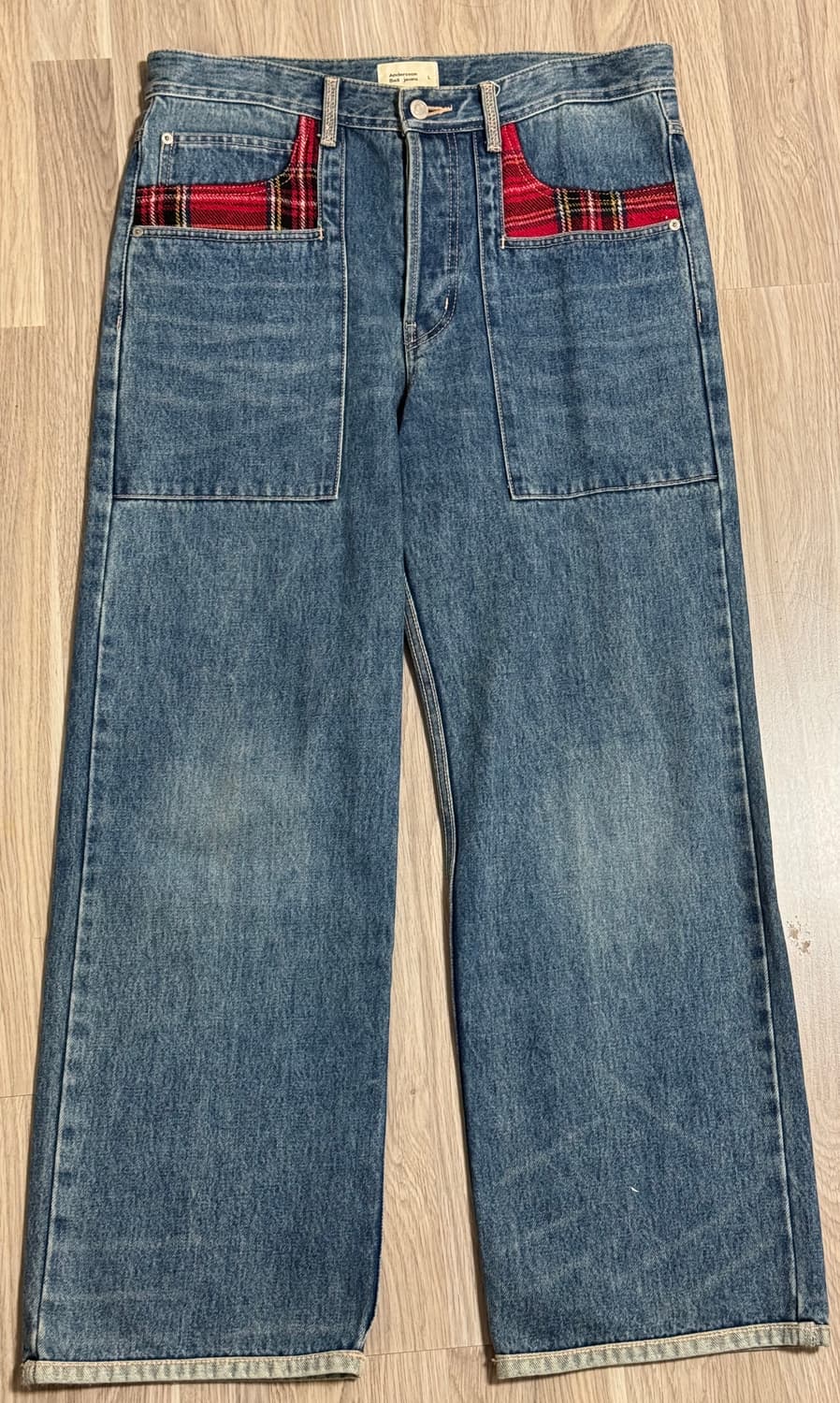 앤더슨벨 데님팬츠 L 상품이미지1