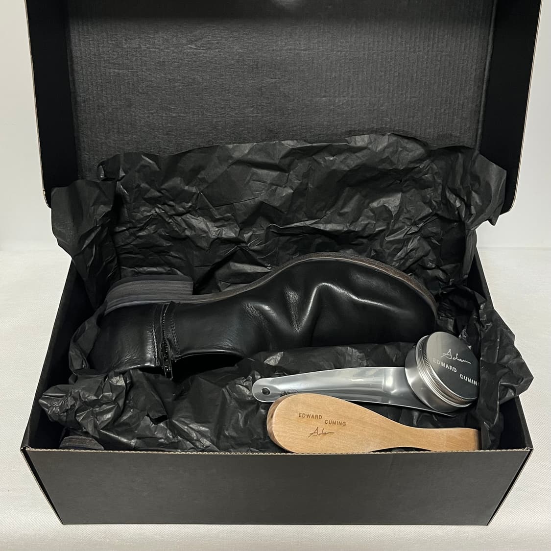 [42,44]에드워드 커밍 25fw 버블 토 더비슈즈/블랙 상품이미지5