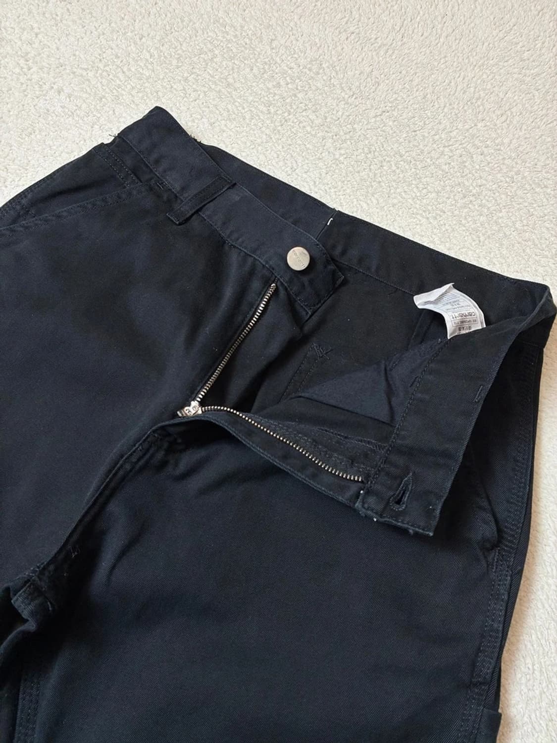 칼하트 WIP 싱글 니 카펜터 스트레이트 팬츠 PN7895 상품이미지6