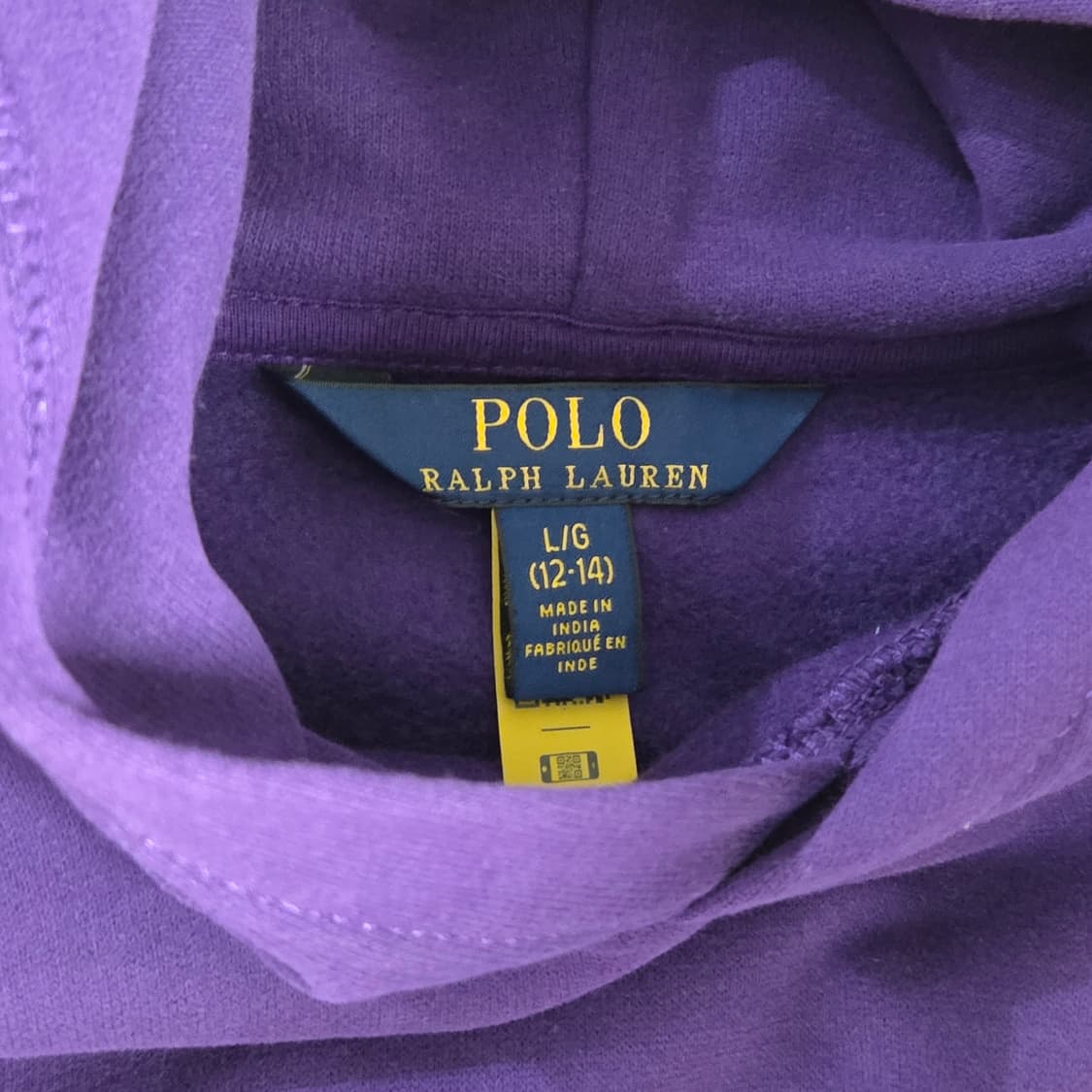 폴로랄프로렌 걸즈 레이어드 후드 체크원피스 L/12/14 상품이미지4