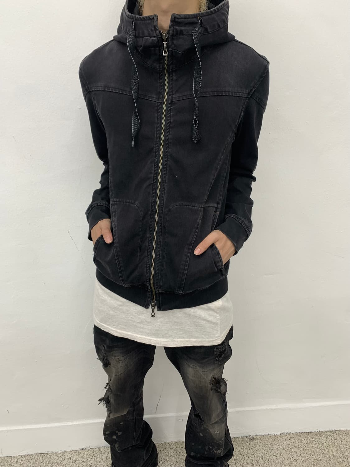 Nicole Club for men big hood denim jacke 상품이미지6