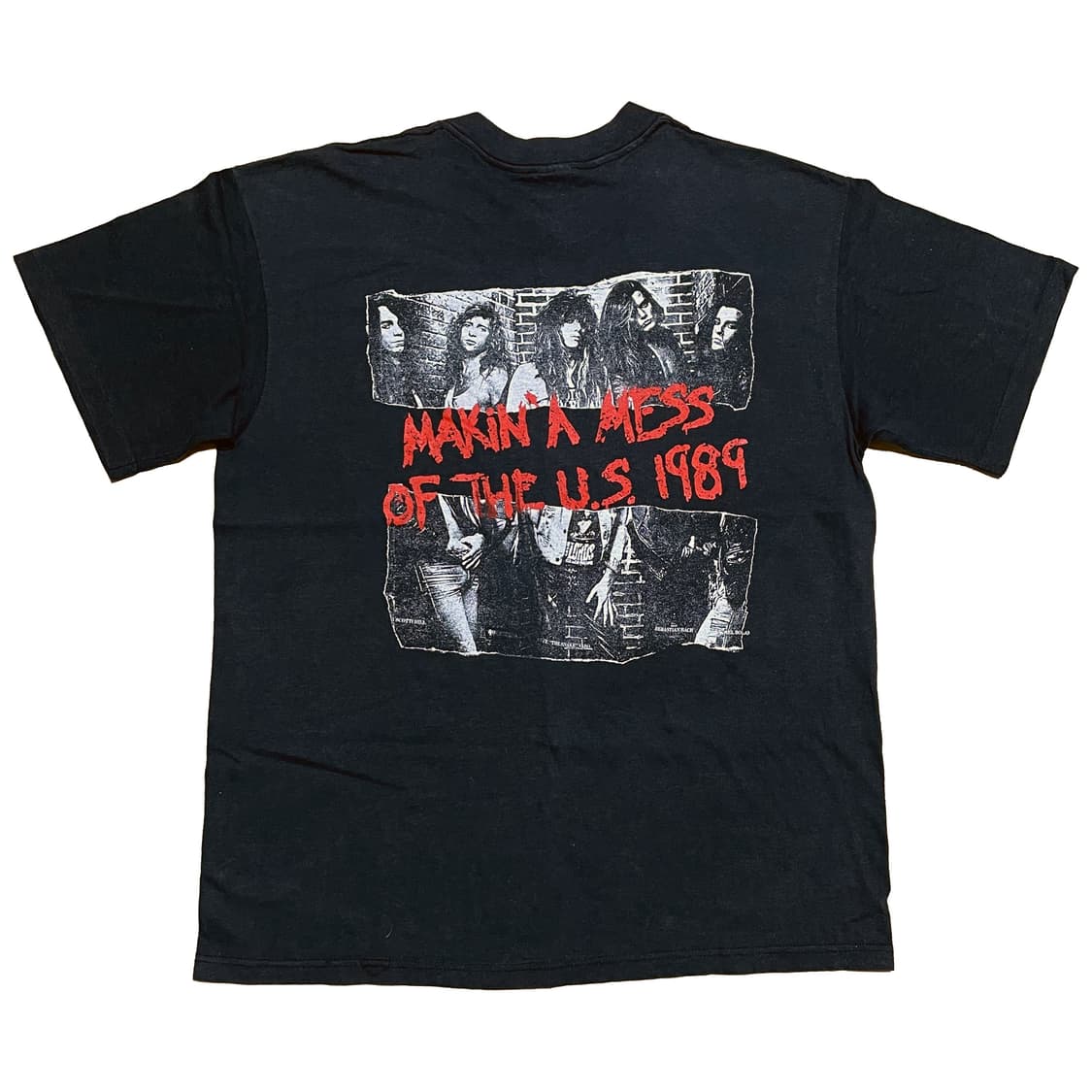 [XL] 스키드로우 1989 투어 티셔츠 상품이미지2