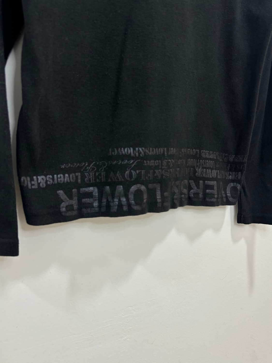 semantic design y2k 큐빅 긴팔티셔츠 상품이미지8