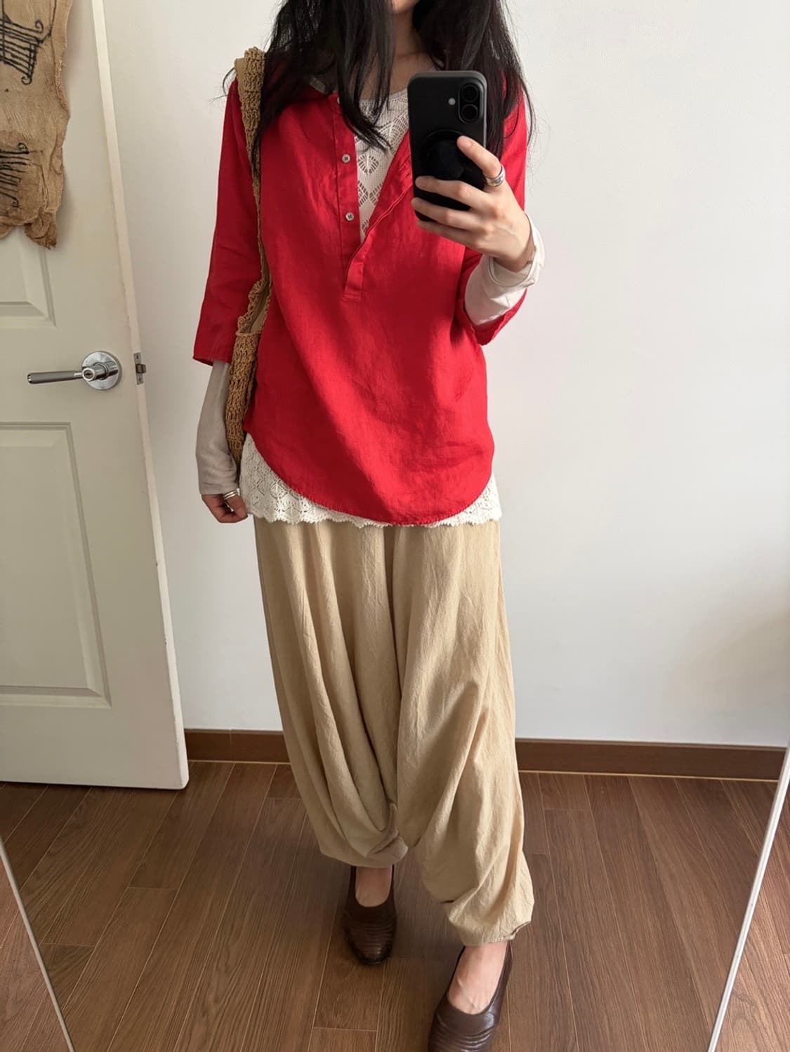linen blouse 상품이미지2