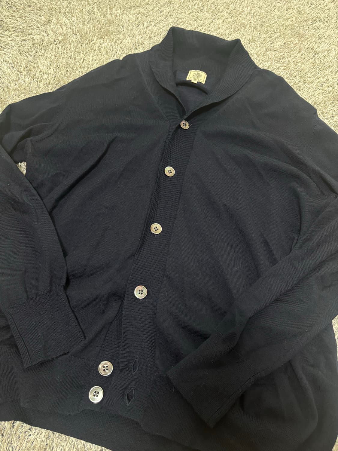 일본판 J.PRESS 울 가디건 사이즈 105 상품이미지2