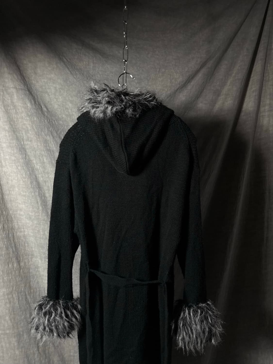 Vkei Fur Trimmed Knit Cardigan 상품이미지8