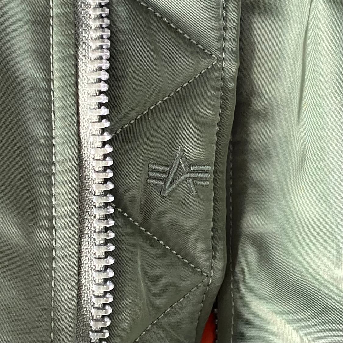 알파인더스트리 ma-1 세이지 M 레귤러핏 상품이미지3