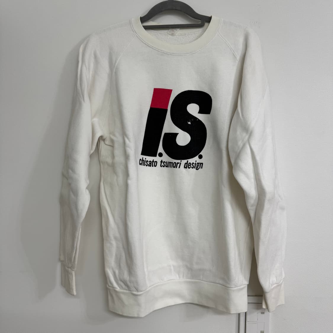 issey miyake 이세이미야케 IS 로고 맨투맨  상품이미지1