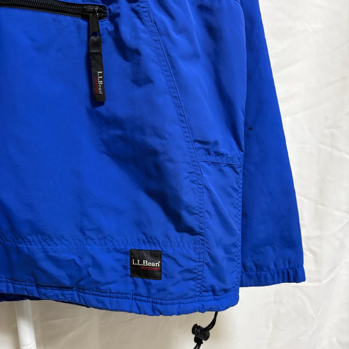 엘엘빈 아웃도어 아노락 하프집업 파카 / 블루, L 상품이미지5