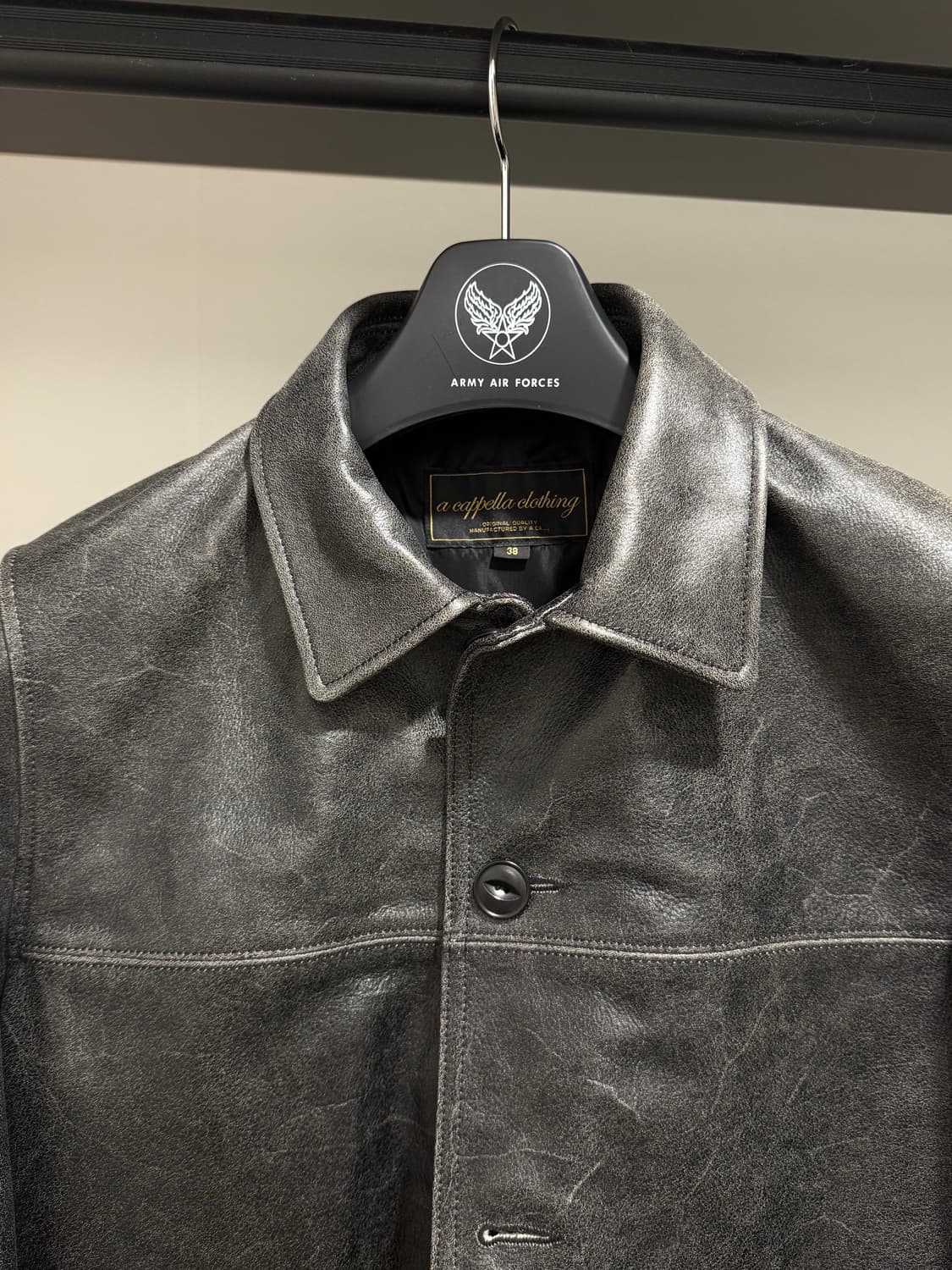 아카펠라클로딩 Lot.558 50s 디스트레드 하이드 카코트 새상품 상품이미지2