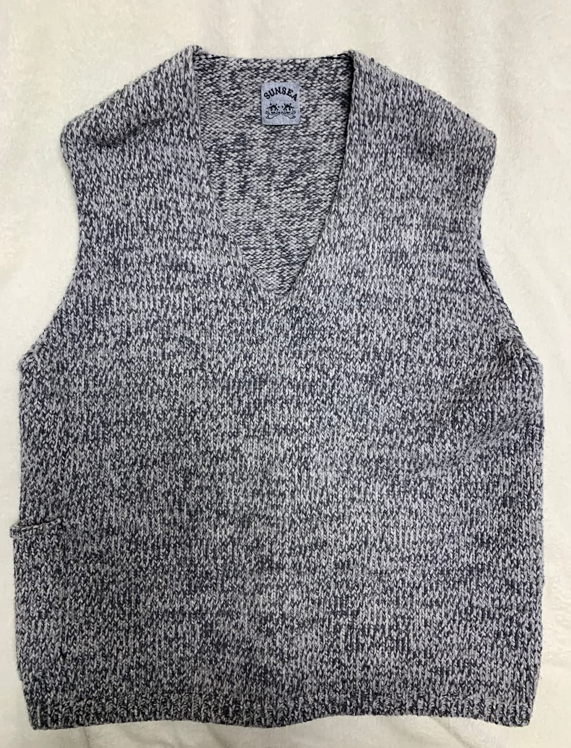 SUNSEA 울니트 베스트 조끼 상품이미지1