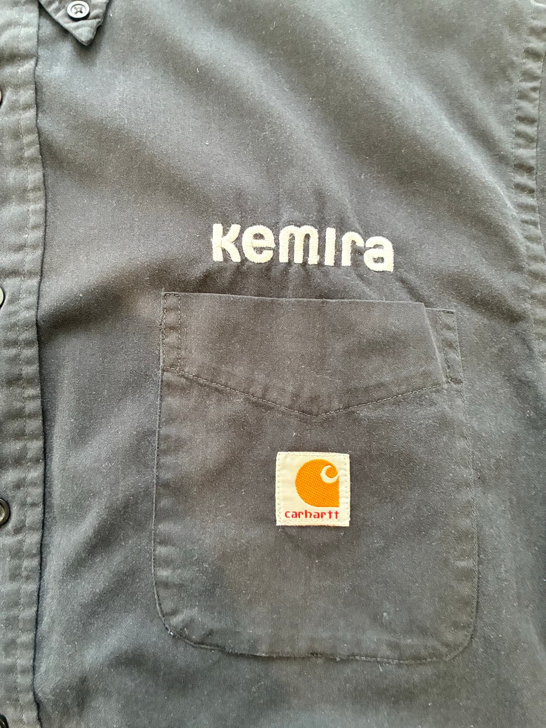 Carhartt Canvas Work Shirt (KEMIRA) 상품이미지3
