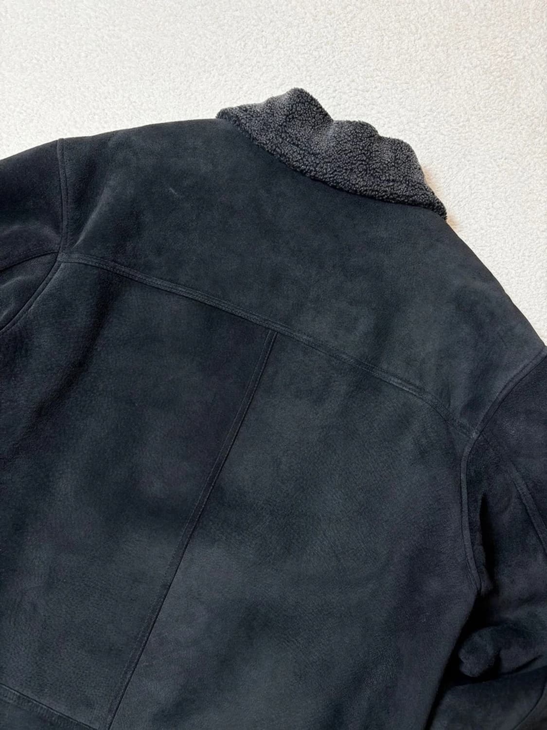 HIDE 90's 100% 돈피 스웨이드 무스탕 자켓 PN6547 상품이미지8