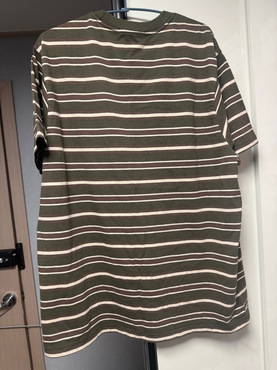 9999아카이브 grunge bone logo stripe T 상품이미지3