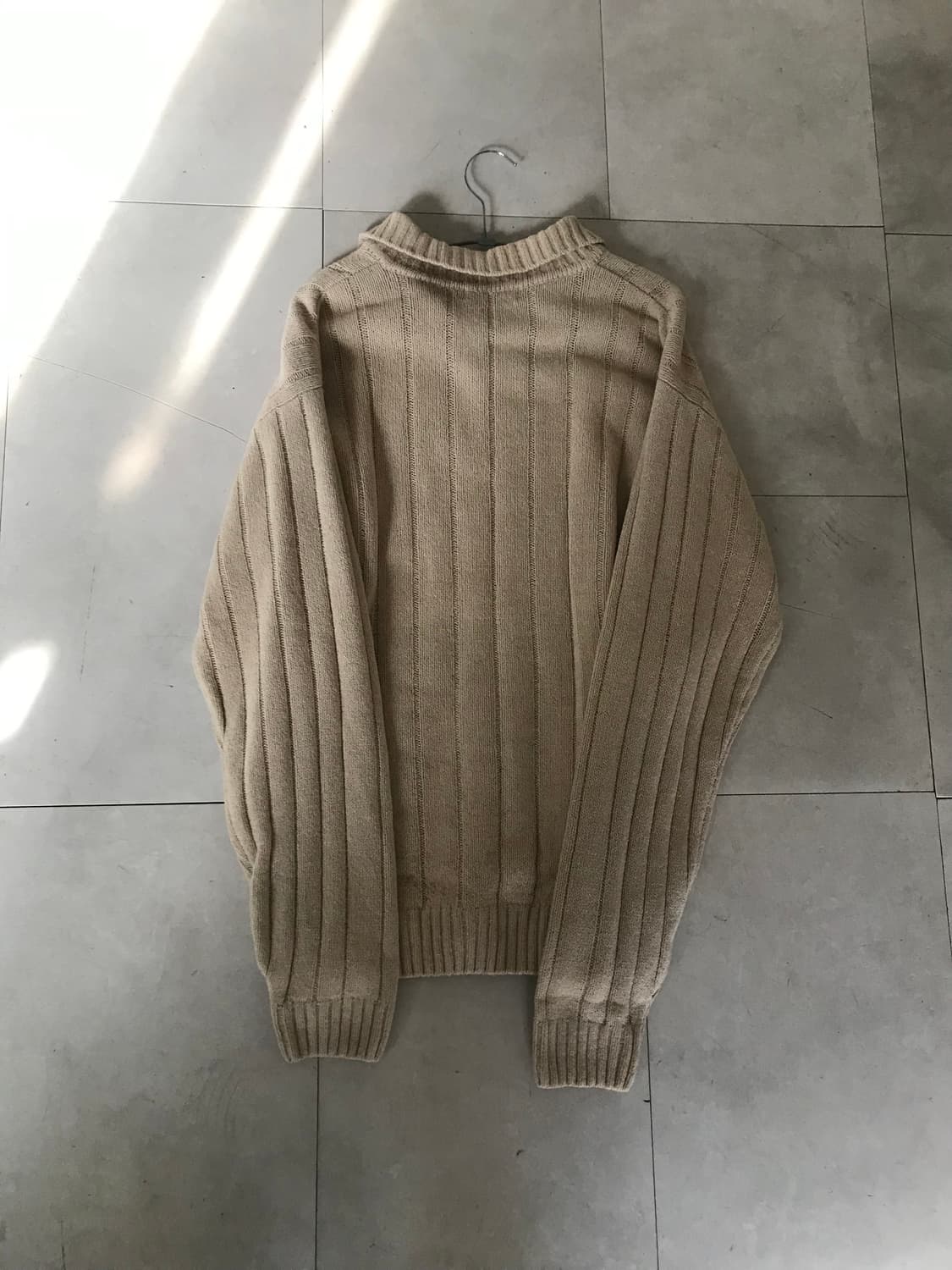 빈폴 베이지 카라 니트 상품이미지10