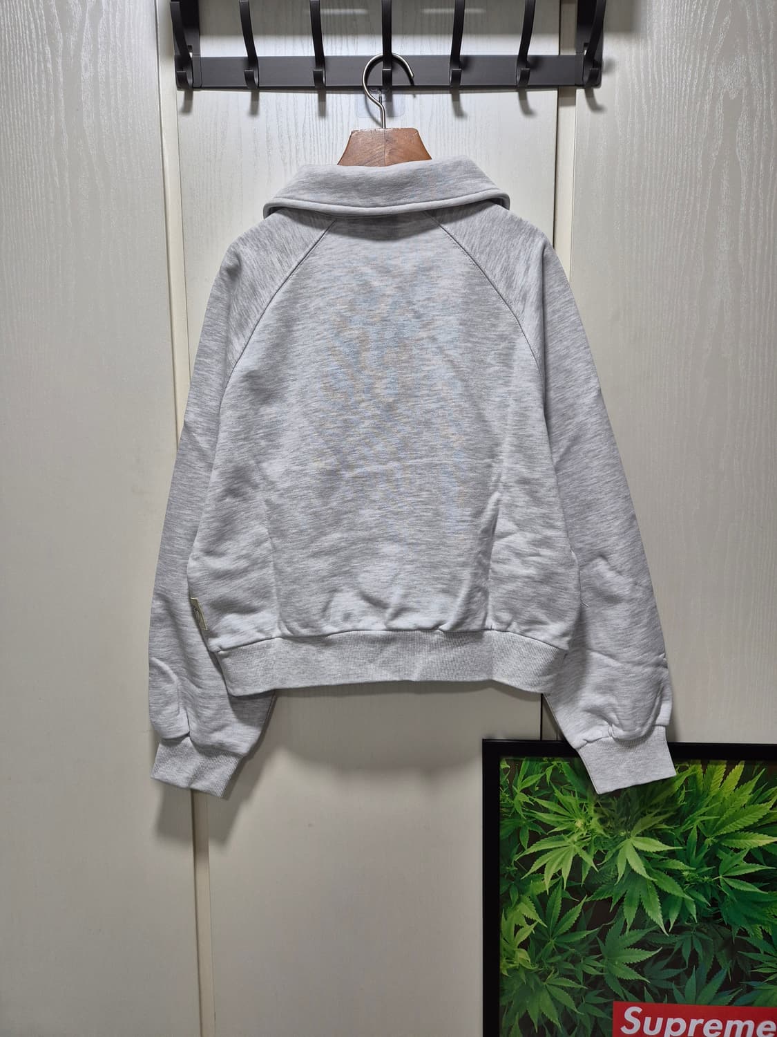 (세일)(새상품)하이드로겐 집업 맨투맨 그레이 상품이미지10