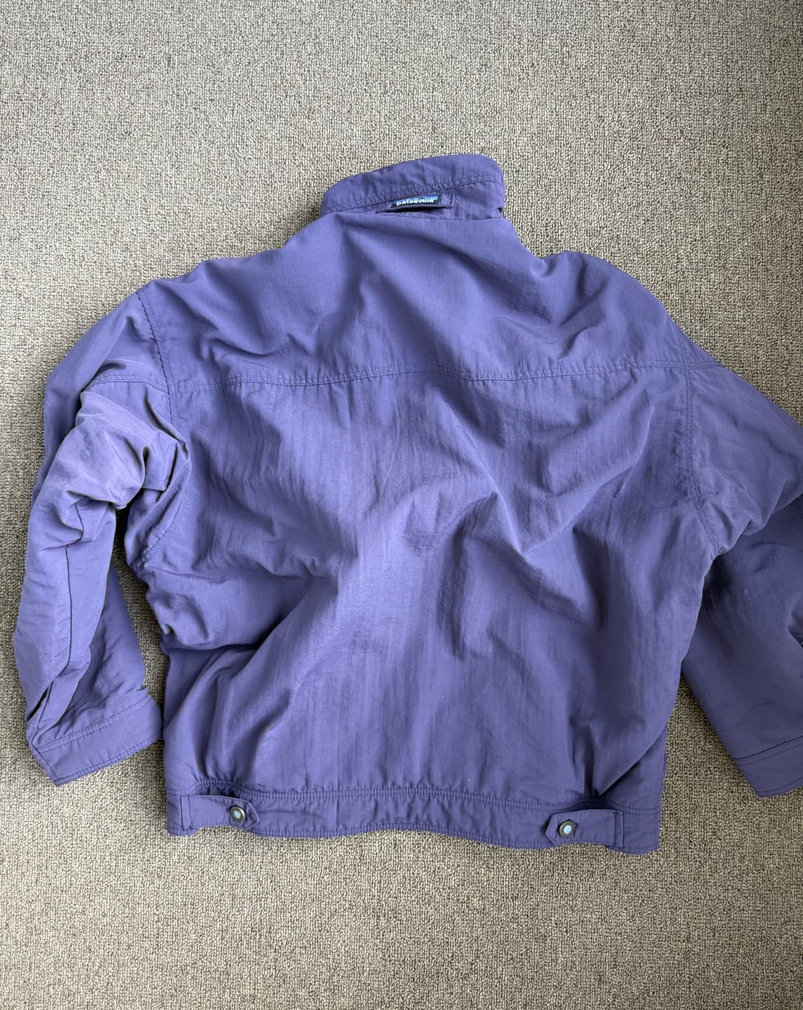 90s MADE IN USA 파타고니아 퍼플 플리스 봄버 라이닝 자켓 상품이미지1