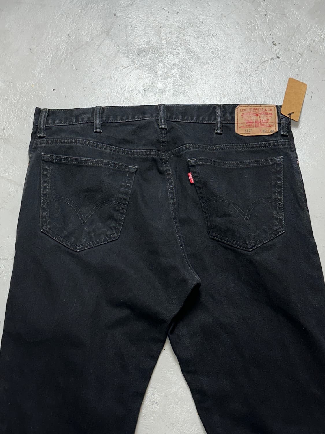 00’s 리바이스 517 블랙 부츠컷 플레어진 상품이미지6