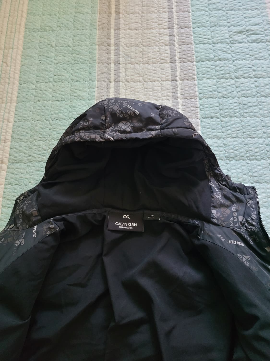 캘빈클라인 퍼포먼스 CKP 덕다운 패딩코트 M 105사이즈 상품이미지6