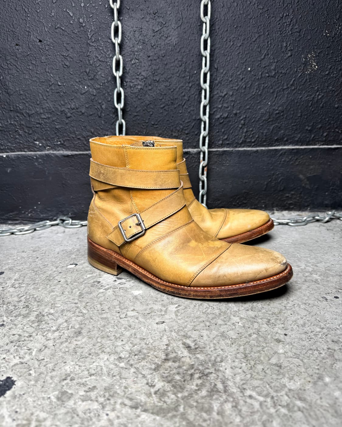 Balmain – Double Strap Jodhpur Boots 상품이미지4