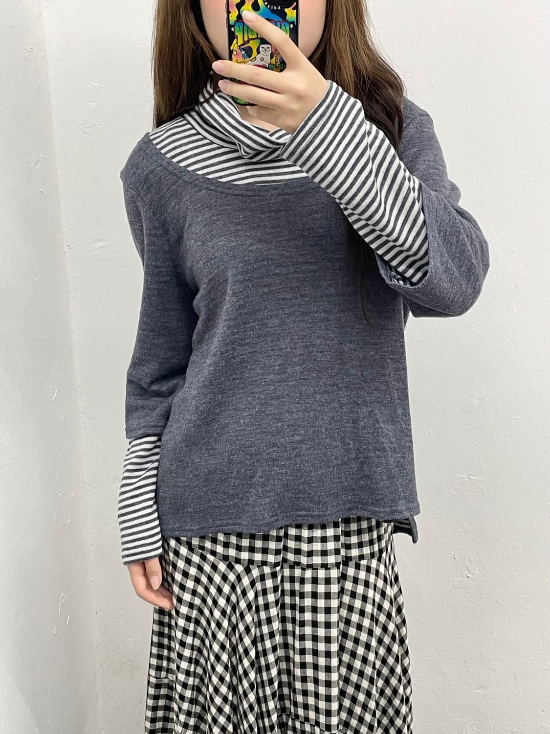 너드 레이어드 스트라이프 슬리브 상품이미지3