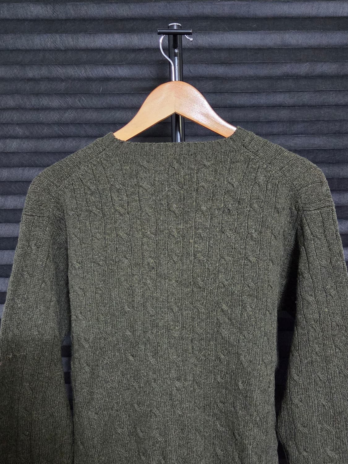 [폴로 랄프로렌] 램스울 케이블 크루넥 니트 스웨터 | 00068 상품이미지5