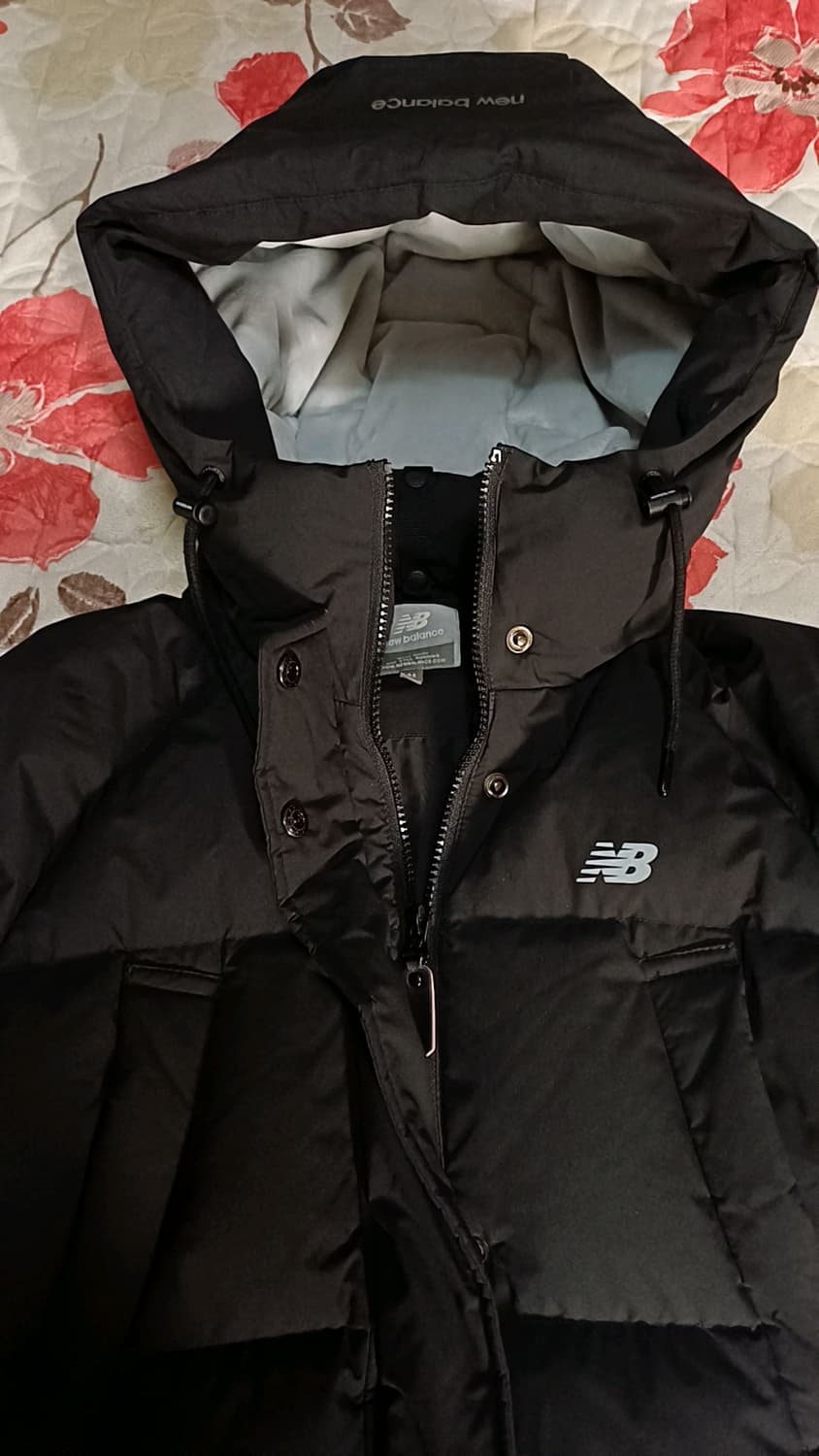 뉴발란스 구스롱패딩 S 여성55 가슴54 기장95 상품이미지3